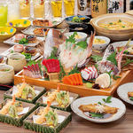 コース各種ご用意！鮮魚たっぷり満足コース各種！詳細はコースページへ♪