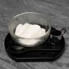 自家製杏仁豆腐