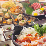 ★人気の宴会コース★旬の素材を堪能できます！豪華な料理は各種宴会にオススメ！！