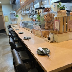 カウンター席
