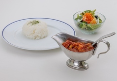 エビとアボカドのカレーライス