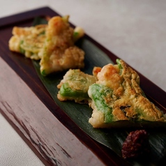 京都府　万願寺唐辛子と海老すり身のジョン