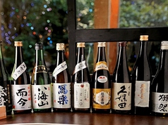 種類豊富な銘柄日本酒や焼酎をご用意！