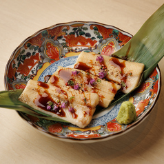 煮穴子の笹焼き