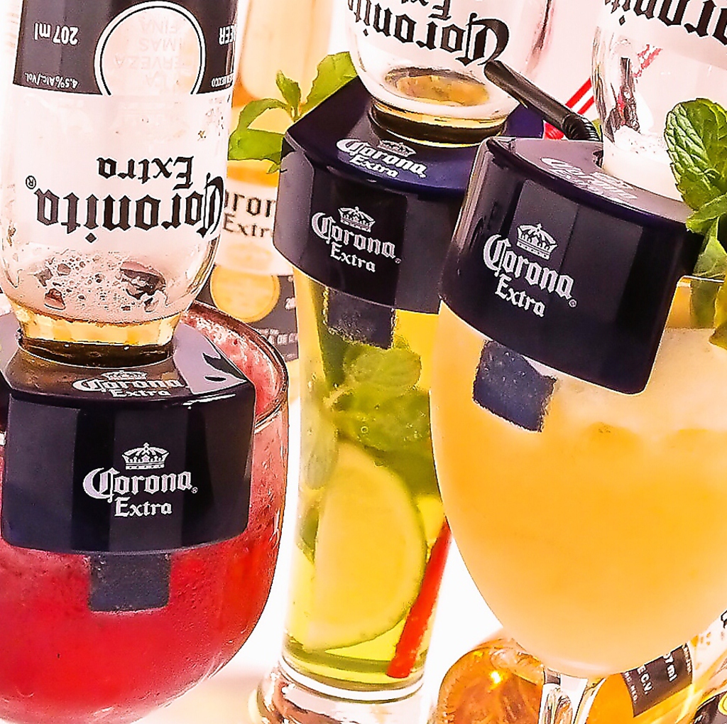 ワインやサワー、焼酎からノンアルカクテルまで、種類豊富なドリンクもリーダーの魅力♪