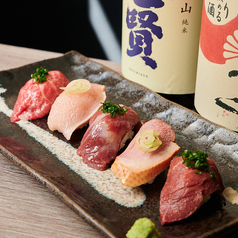 SNS大注目！話題の炙り肉寿司♪