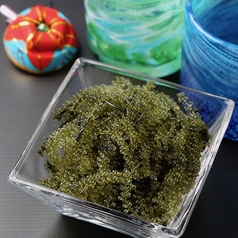 【海ぶどう】「グリーンキャビア」とも称される美味しい海藻の写真