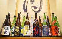 プレミアム日本酒や季節限定の旬な地酒も多彩！