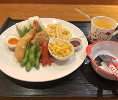 おやこ食堂限定！おこさまプレート！