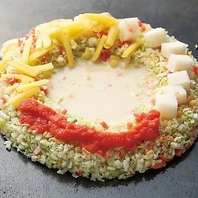 スタッフが目の前で豪快に焼き上げる！はじめてでも安心