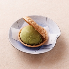 抹茶アイス最中