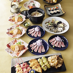 がんこ魚美酒進 うまいさかなでさけすすむ オービック御堂筋店のコース写真