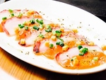 海鮮も美味い！鉄板焼き以外のメニューもぜひお試しください☆箸休めにもおすすめ◎