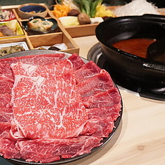 しゃぶしゃぶ龍樹のコース写真