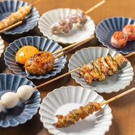 串焼きでお客様を笑顔に♪一本一本丁寧に仕込んでいます