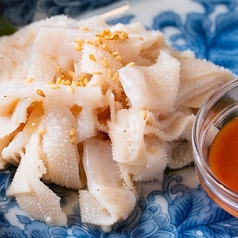 輝く白センマイ刺し