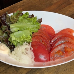 アンチョビキャベツ/トマトスライス