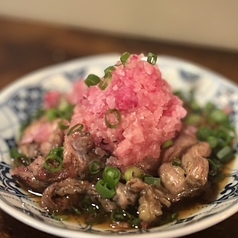 奈良県産せせりのおろしポン酢