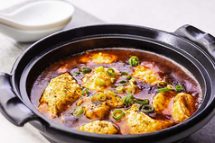 ゆし豆腐の麻婆豆腐