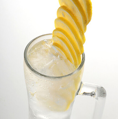 名物!!凍結レモンタワー