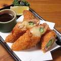 料理メニュー写真 アスパラチーズ豚バラ巻揚げ