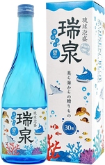 【泡盛・黒糖焼酎・米焼酎】[黒麹]瑞泉　碧　-blue-(ズイセン　ブルー)　<泡盛>[沖縄県/30度/瑞泉酒造]