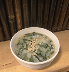 スープ（卵/わかめ）