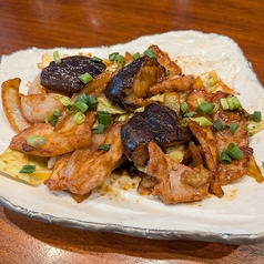 ピリ辛ナスの肉味噌炒め