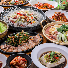 本格韓国料理 ソウル家のコース写真