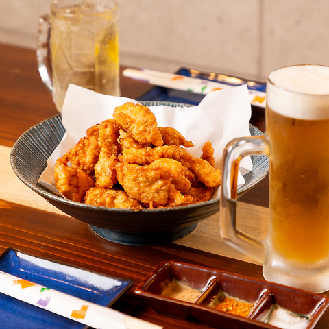 鶏天食べ放題あり！気軽な一杯からご宴会まで幅広く利用できる居酒屋♪