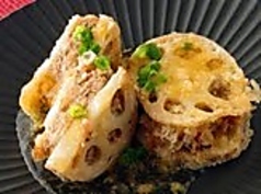 豚と蓮根の挟み揚げ