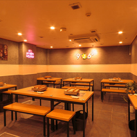 ★落ち着いた雰囲気のフロア★