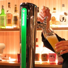 生ビールはハイネケンを使用
