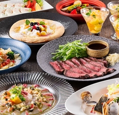 瀬戸内バル LA TERRAZZA ラ テラッツァ マイステイズ松山のコース写真