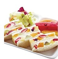 【Bセット】フルーツサンド