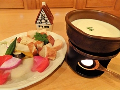 チーズフォンデュ