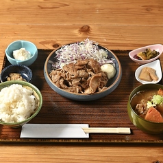 生姜焼き定食 並(180g)