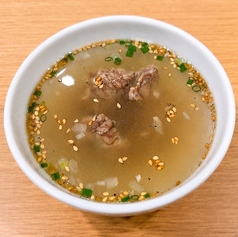 〆のスープ
