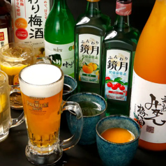 【120分単品飲み放題】ビールや日本酒、カクテルなど豊富な種類のドリンクを心ゆくまで楽しめる！1,650円