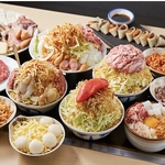 もんじゃ焼きや海鮮焼きなどが2H飲み放題付きで楽しめるおトクな「いろはコース」が4700円(税込)～！