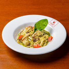 国産小麦使用！もちもち食感の「自家製生パスタ」