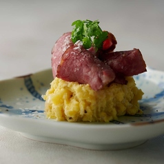 黒毛和牛ベーコンと発酵バターの塩ポテトサラダ