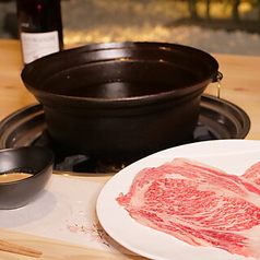 しゃぶしゃぶ龍樹のコース写真