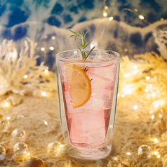 アサイーラズベリーとハイビスカスサワー 