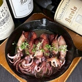 料理メニュー写真&nbsp;丸ごとヤリイカの鉄板グリル