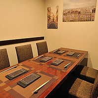 周りを気にせず美食を堪能！特別な日に最適な完全個室♪