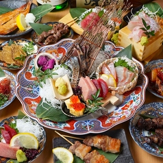 伊達鶏とまぐろ イッショク 福島駅前店のコース写真