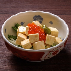 クリームチーズの牡蠣醤油和え