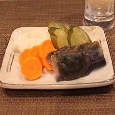 自家製　ぬか漬けの盛り合わせ