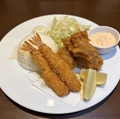 特製唐揚げ&エビフライ